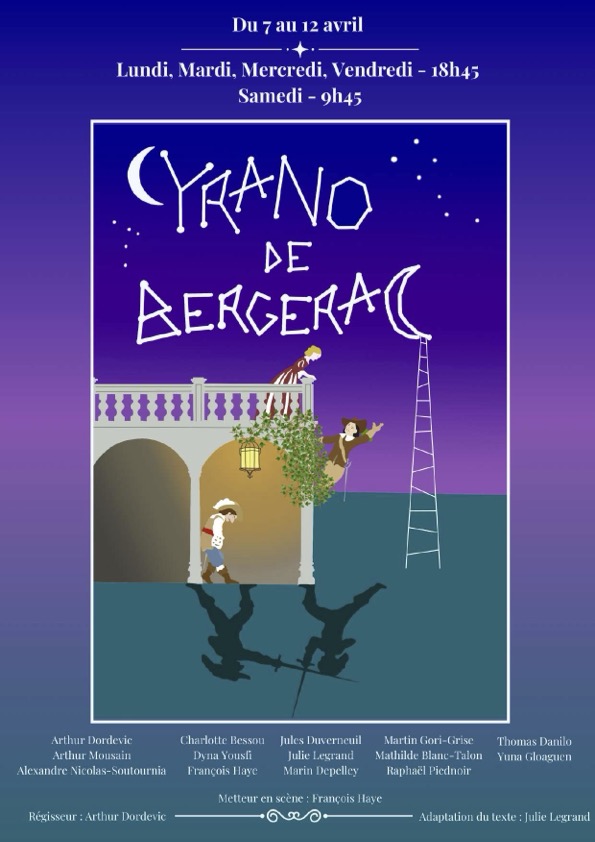 Affiche du spectacle Cyrano de Bergerac